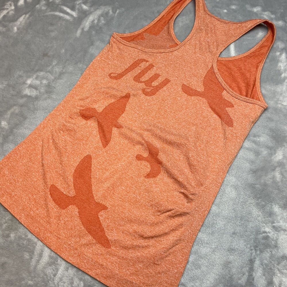 oiselle flute wings out Racerback Tank with Bird Graphic